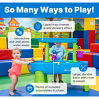 Step 2: Rain-resistant wading pool table, children's water and sand sensory play set