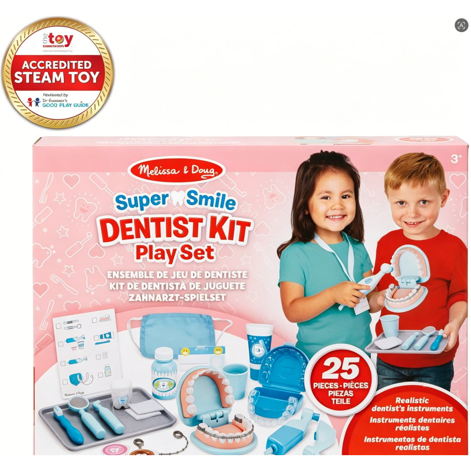 Melissa & Doug Super Smile Dentist Toy Set